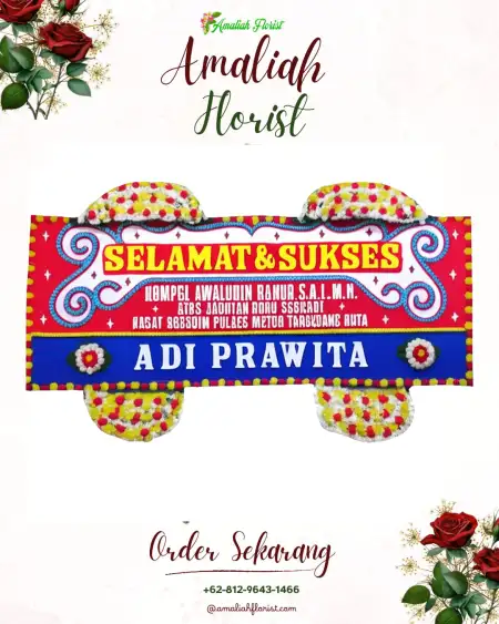 Papan Bunga Ucapan Selamat Jayasakti